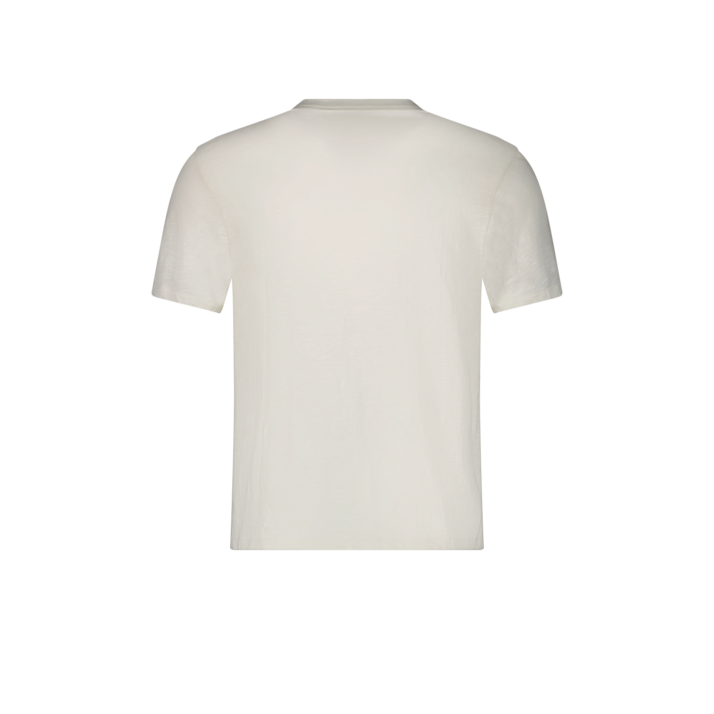 T-shirt En Jersey Slub Ecru