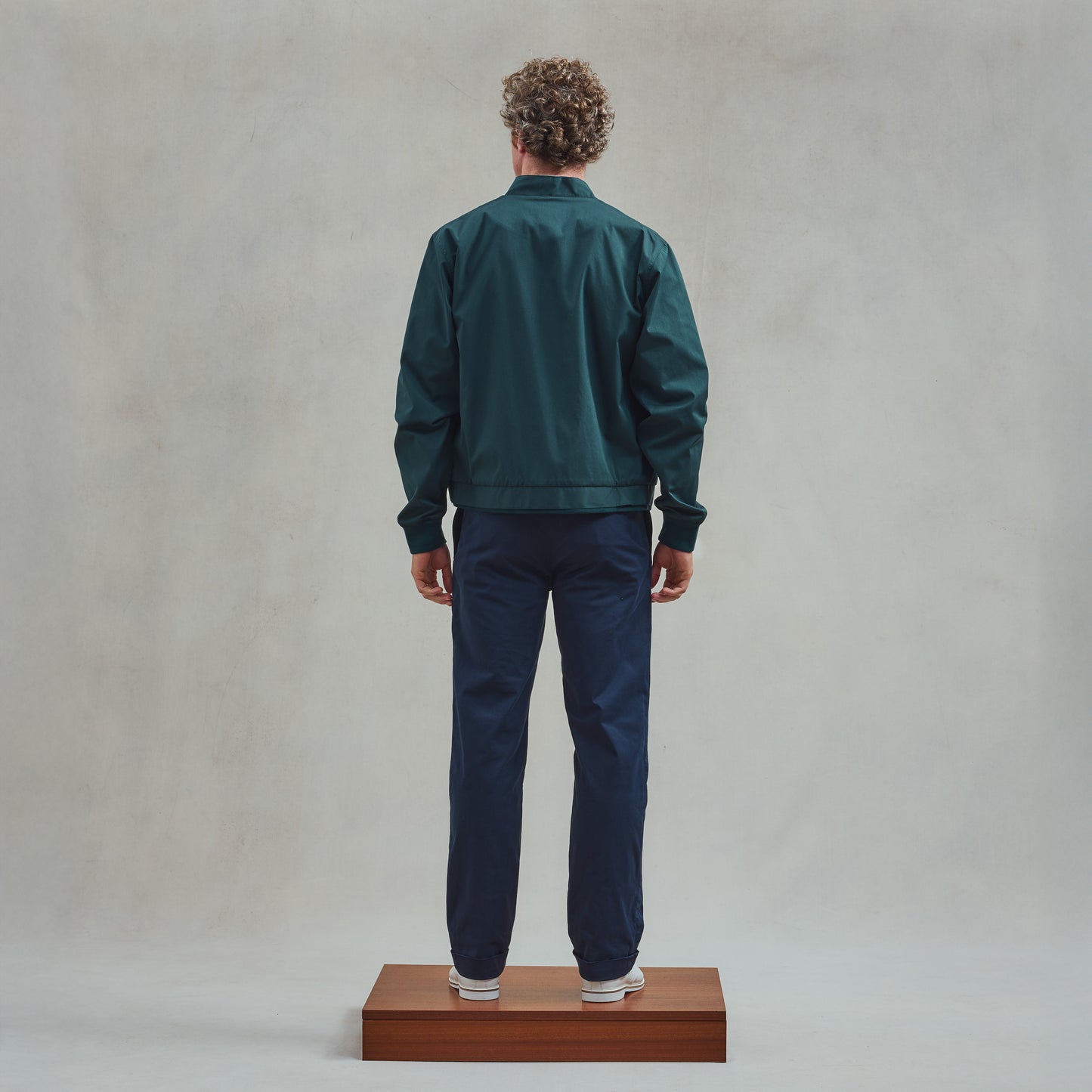 Blouson Zippé Vert