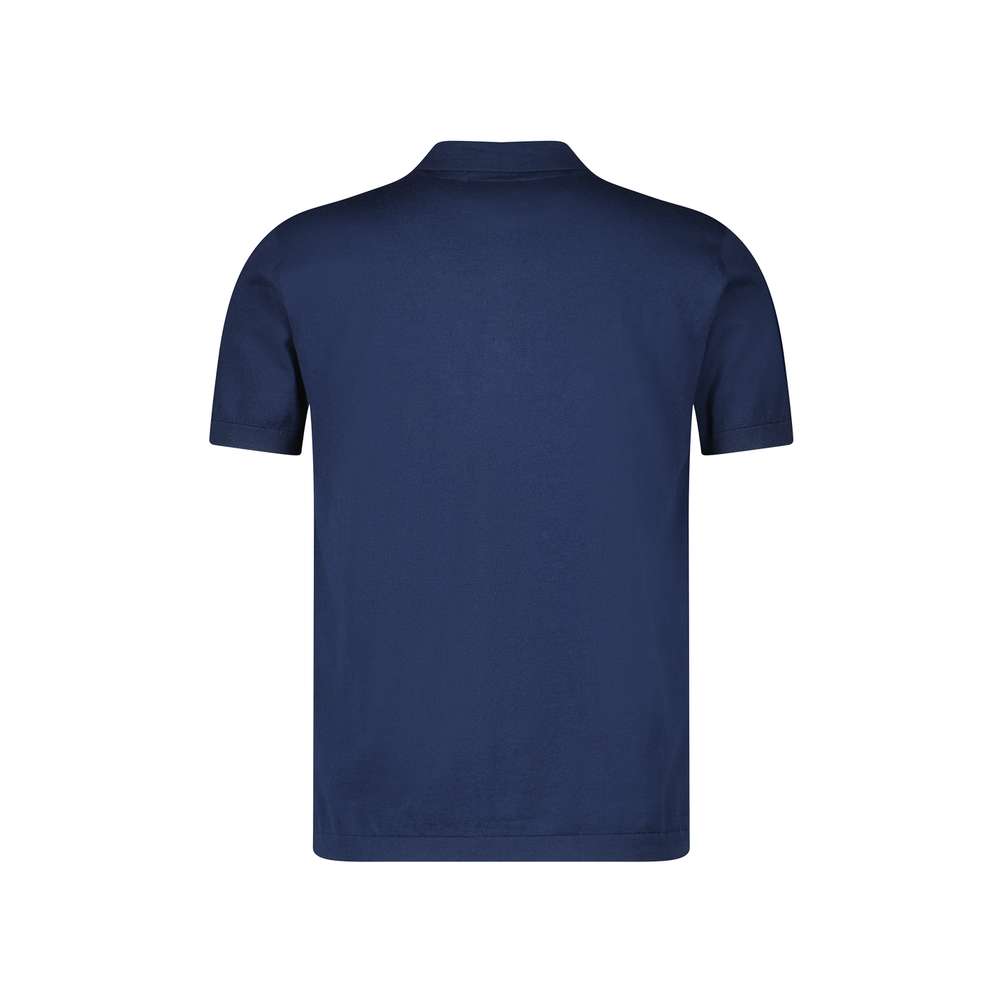 Polo Classique en Maille Marine