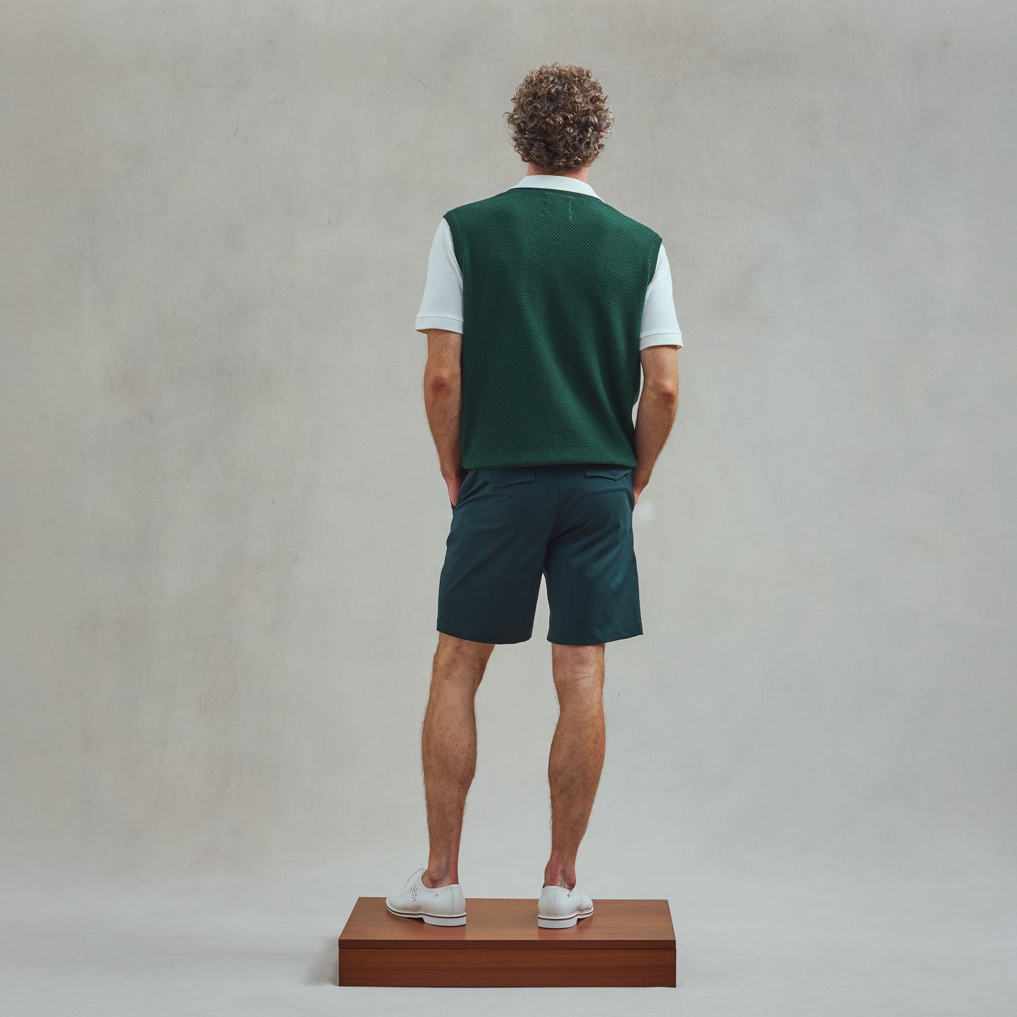 Pull Sans Manches Vert