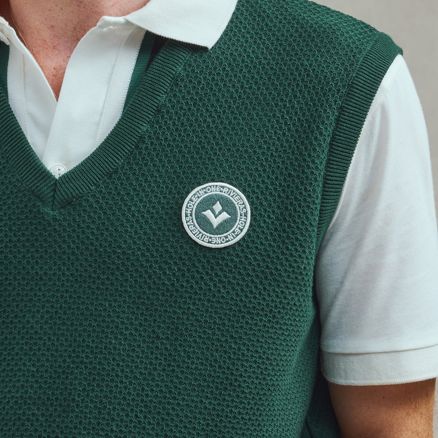 Pull Sans Manches Vert