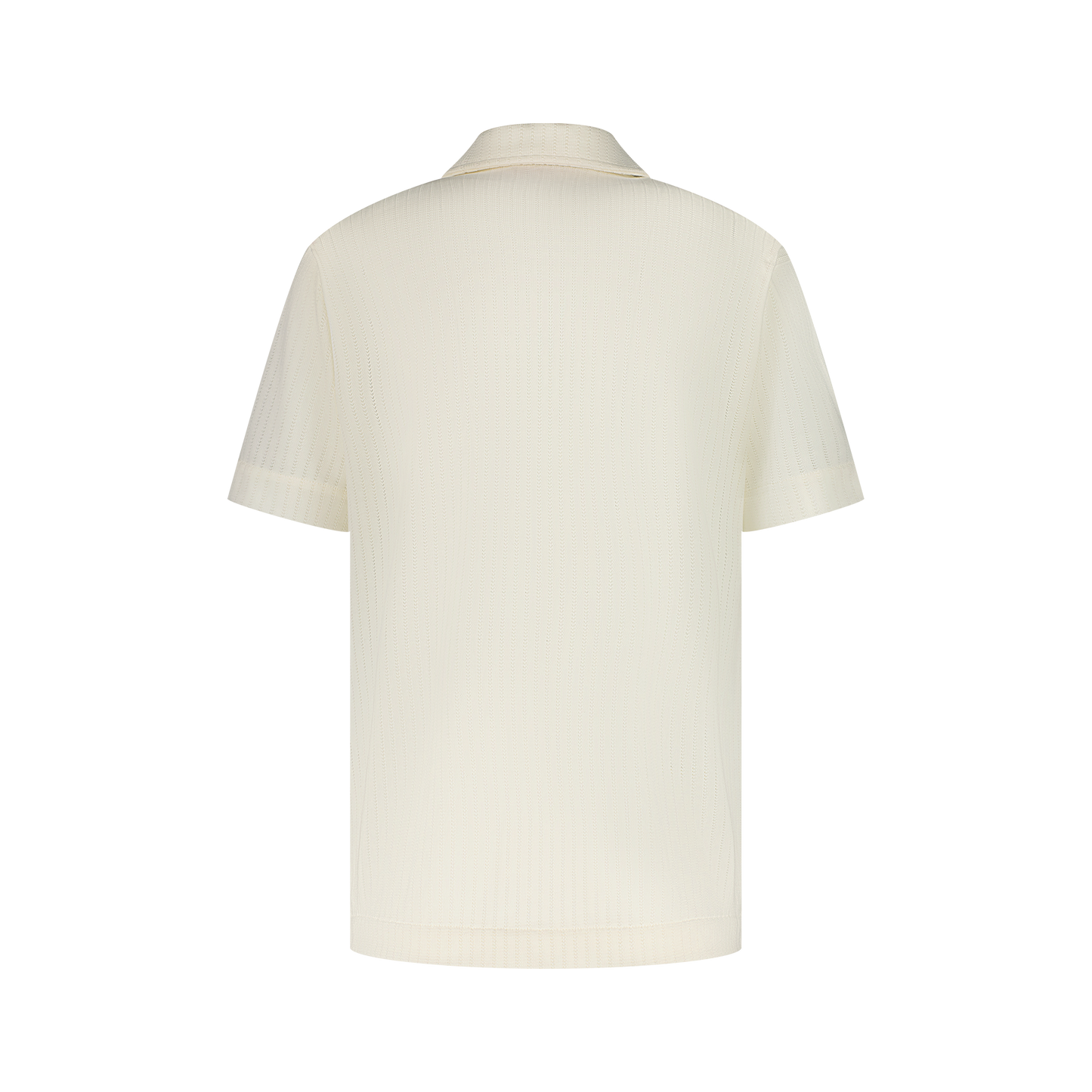 Ecru Knitted Shirt
