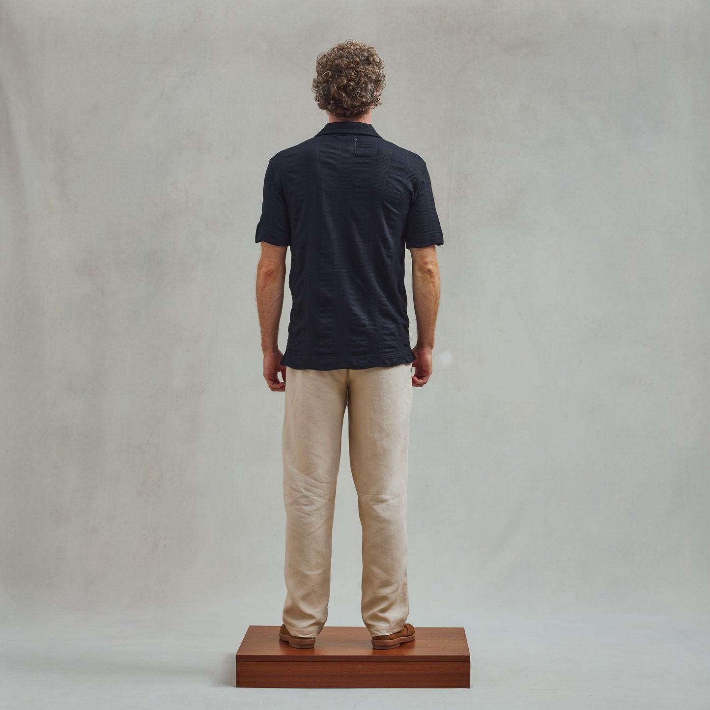 Black Jersey Fancy Shirt