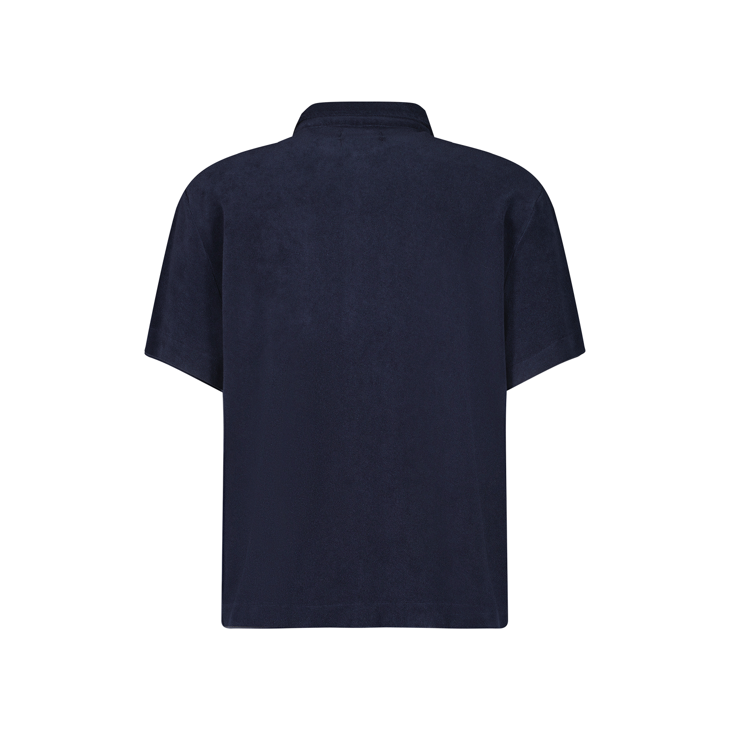 Navy Terrycloth Shirt