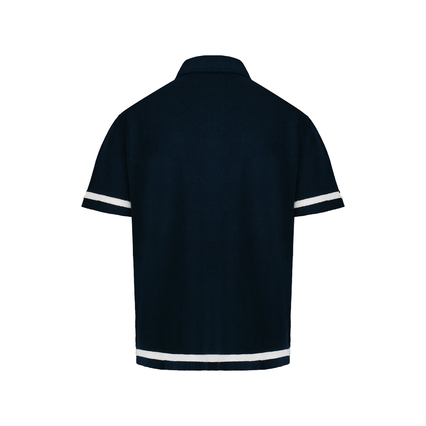 Chemise en Éponge Marine à Rayures Écrues