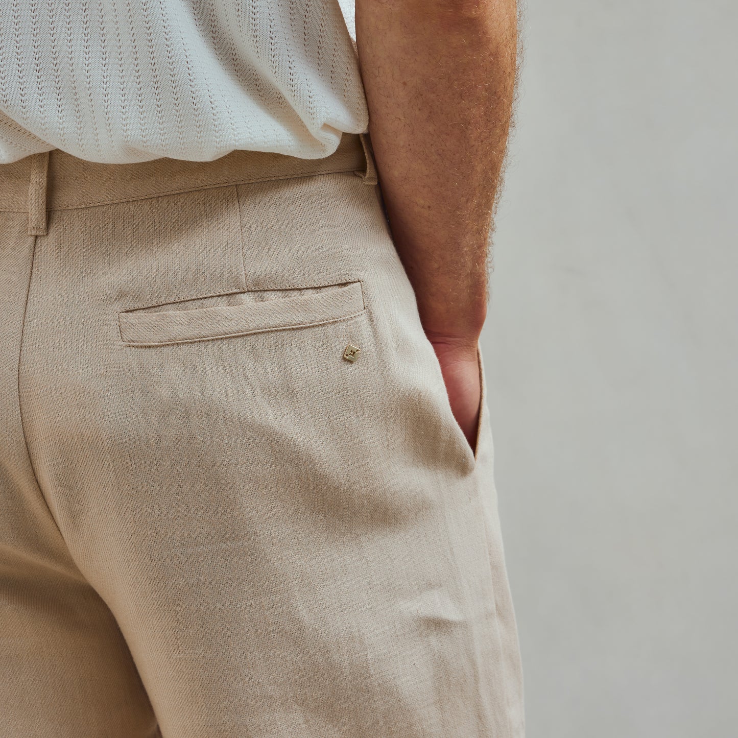 Pantalon Fatigue Beige