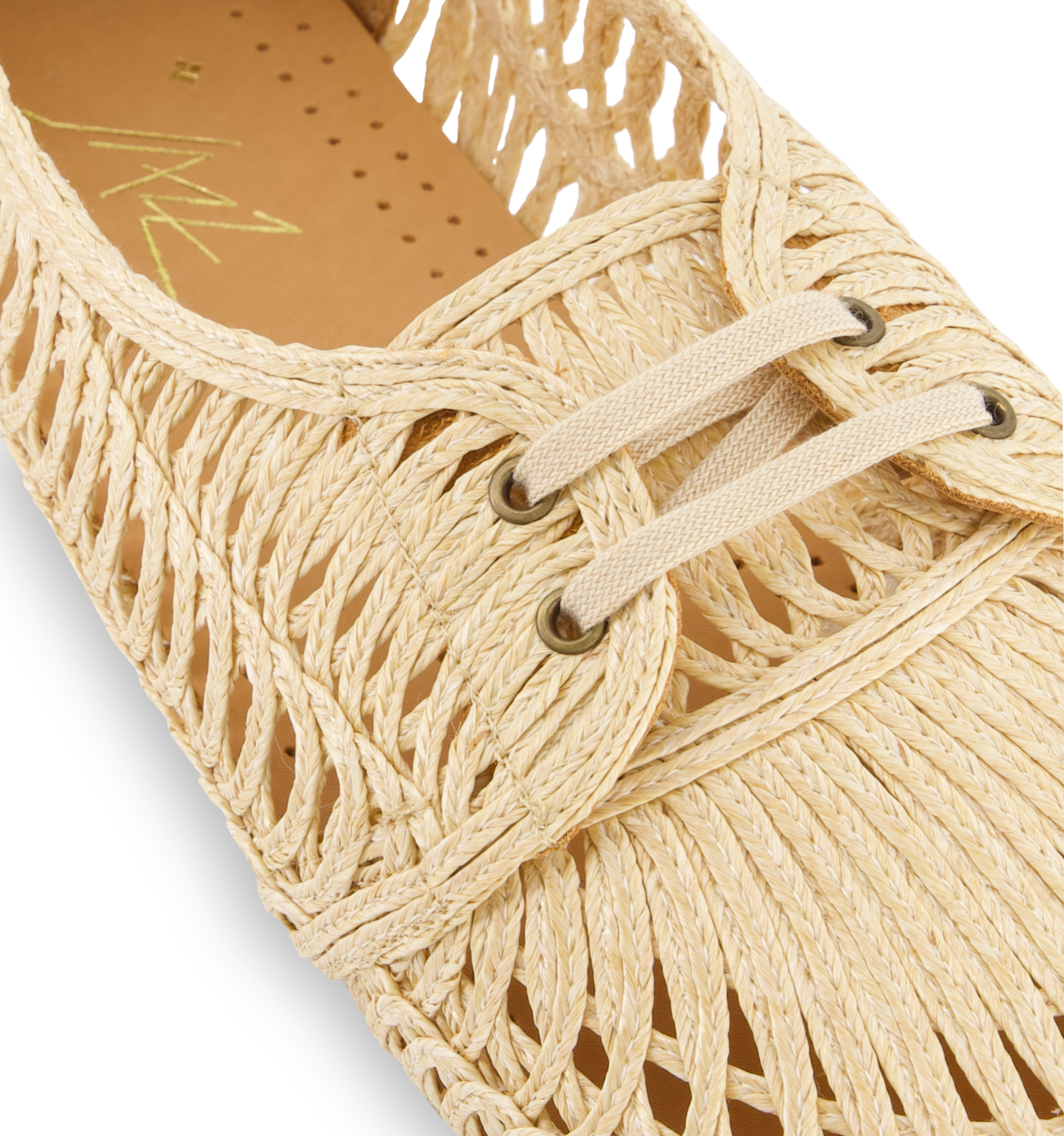 Jazz Laces Raffia Braided