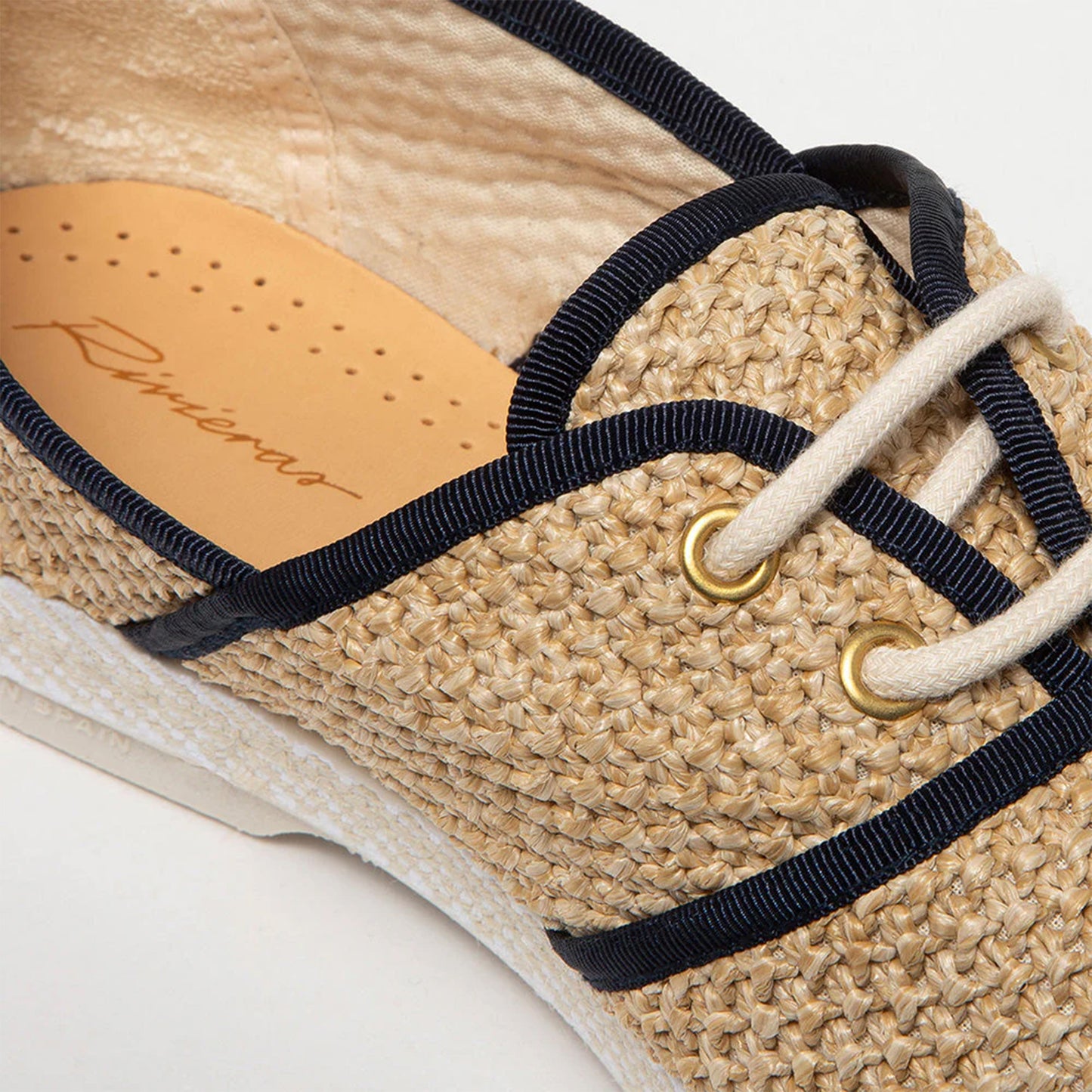 Lacets Nudude Beige Marine