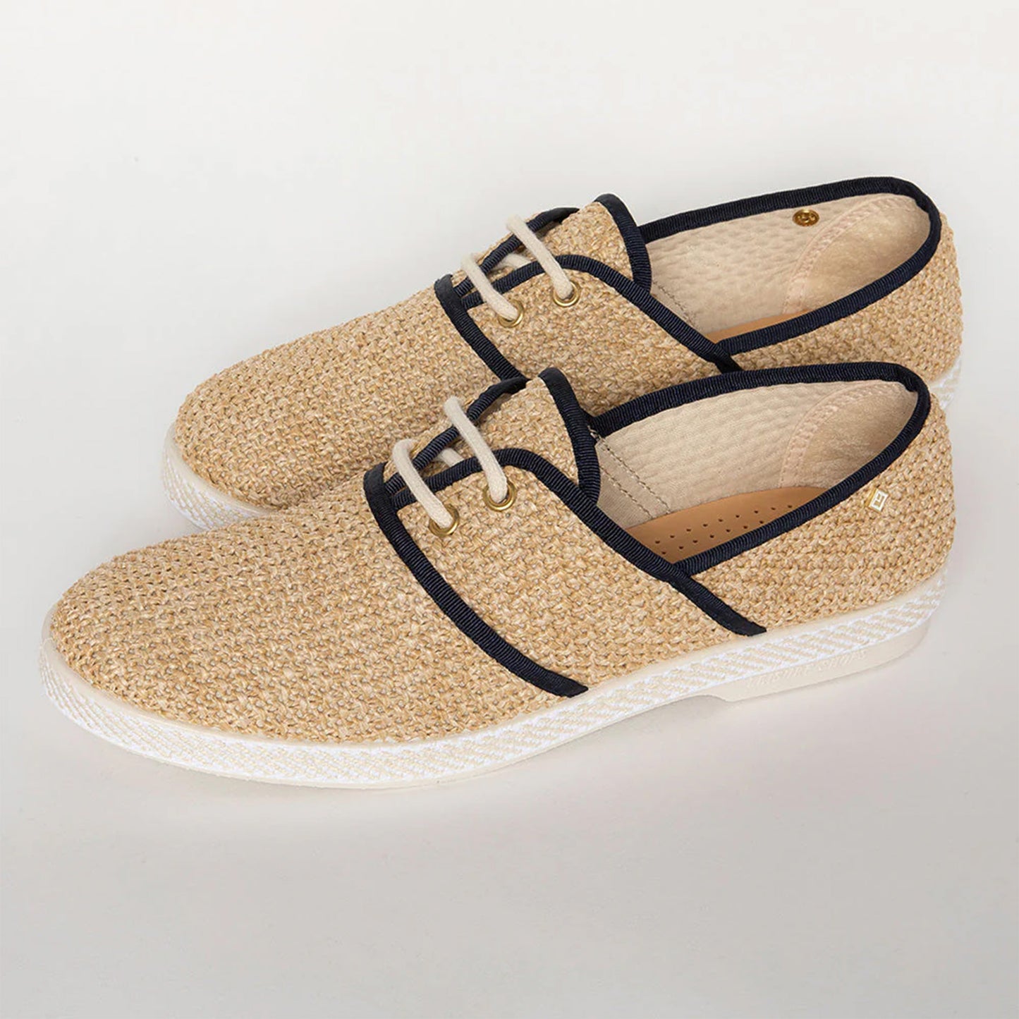Lacets Nudude Beige Marine