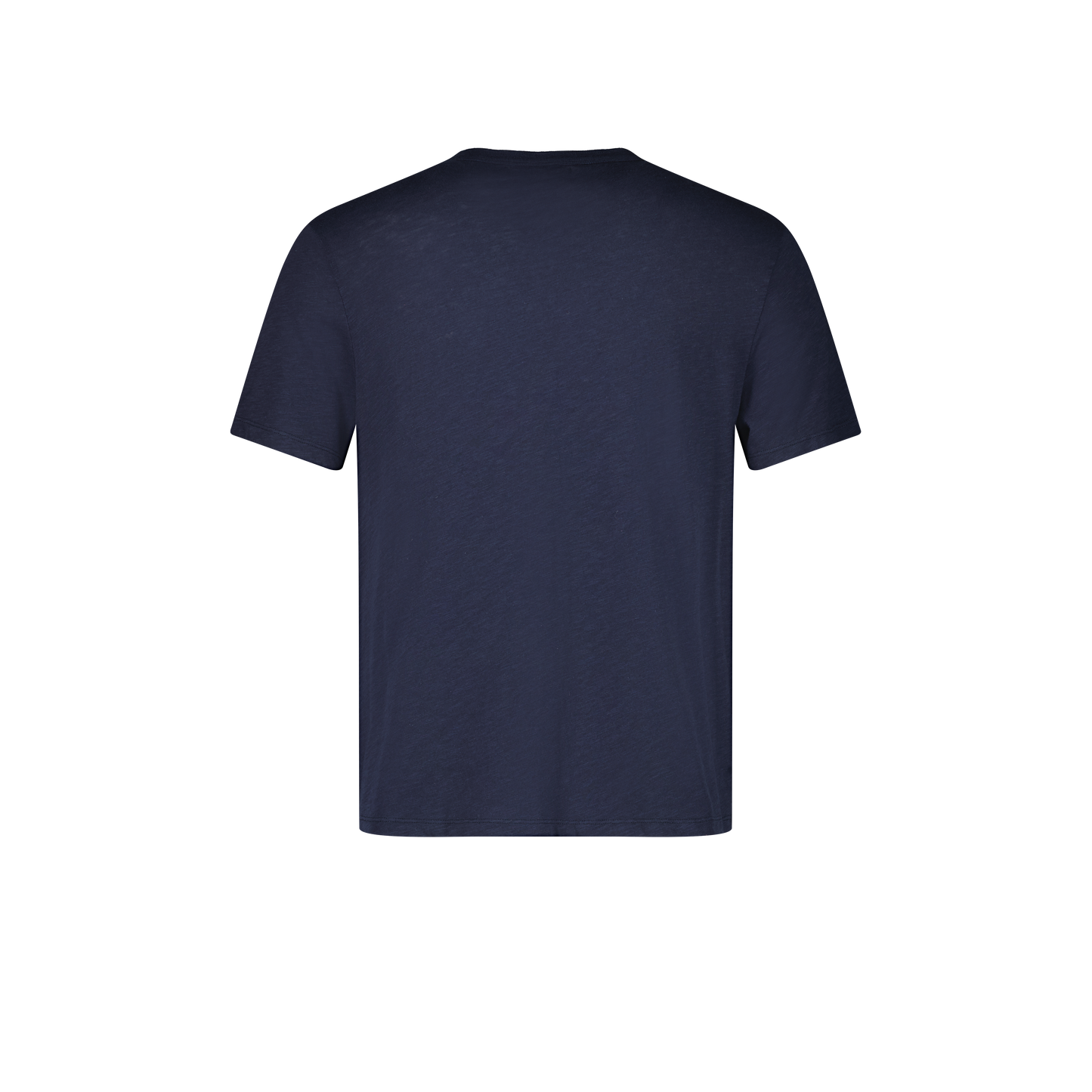 T-shirt En Jersey Slub Marine