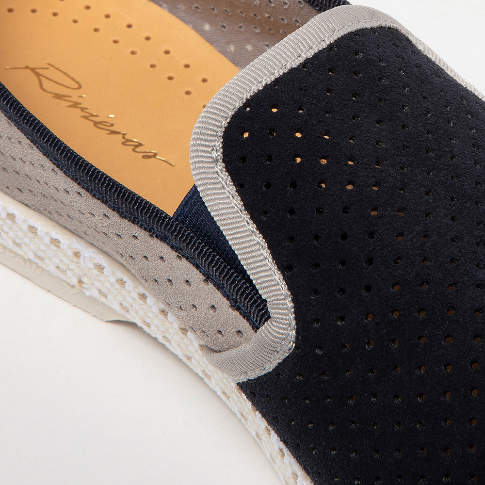 Classic Daim Match Gris Marine