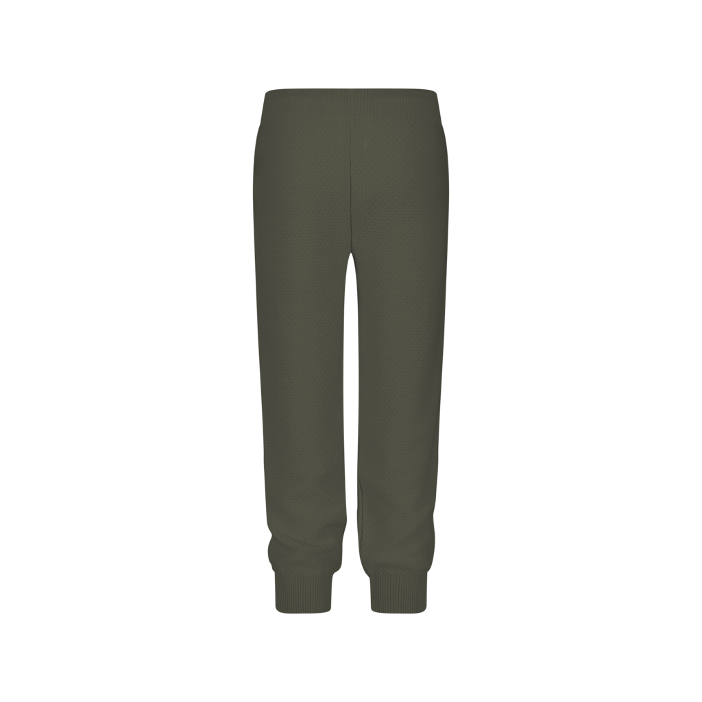 Pantalon Maille Kaki