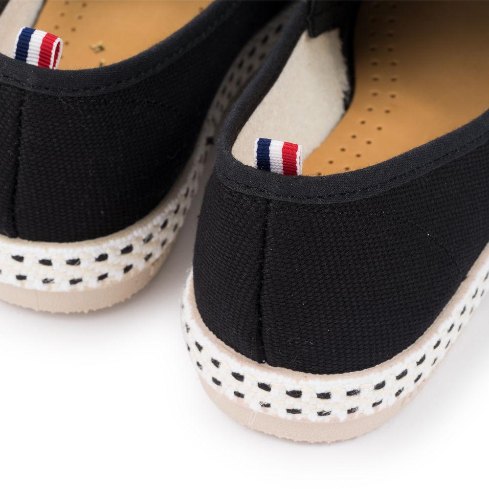 Classique Toile & Mesh Noir Enfant