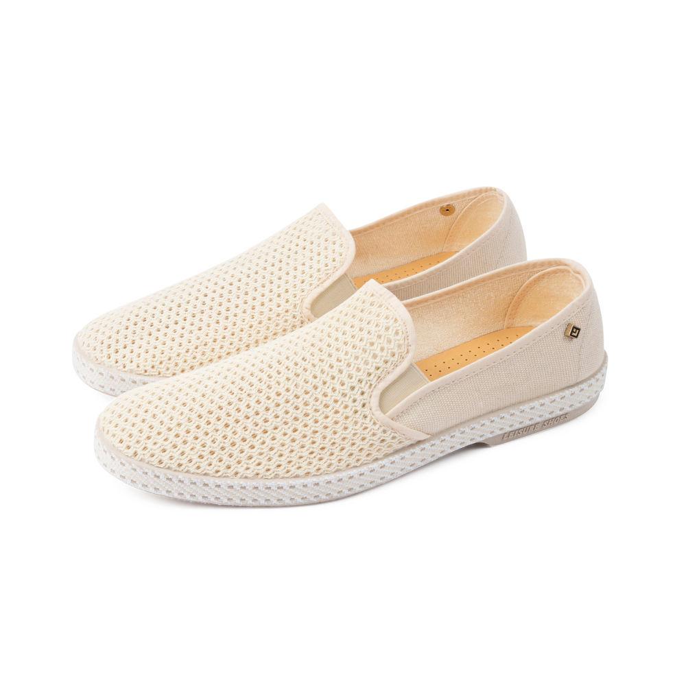 Classic Canvas & Mesh Beige