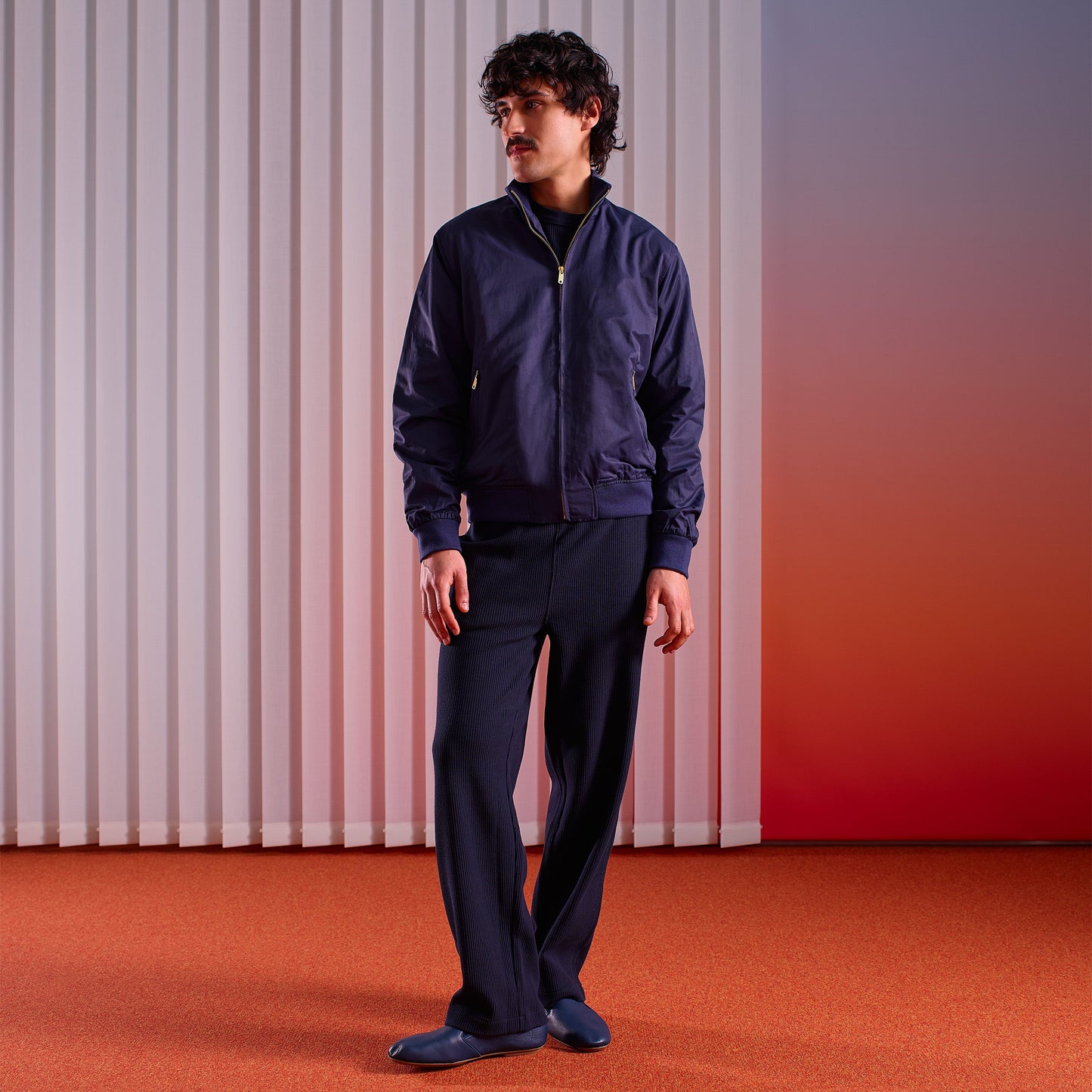 Veste Zippée Marine