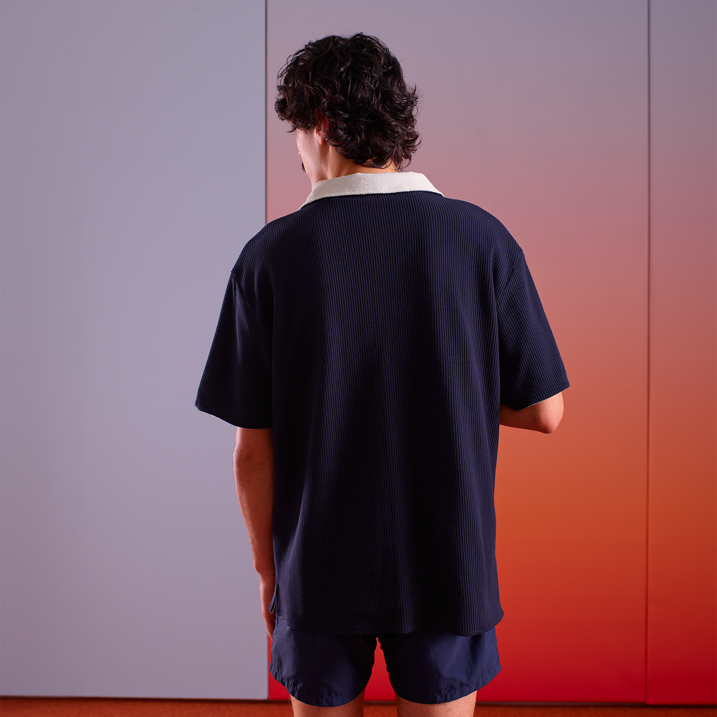 Chemise Doublée Éponge Marine