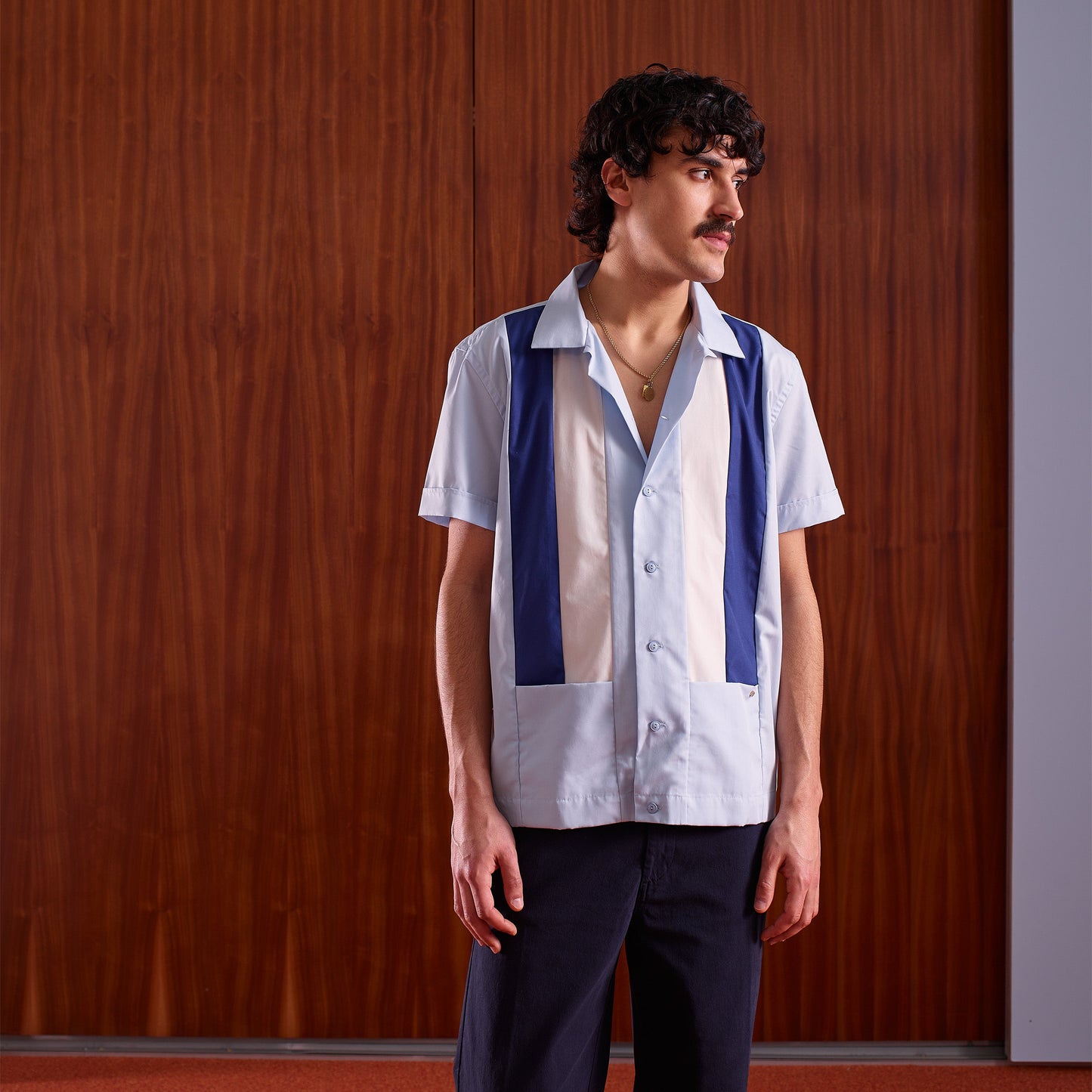 Chemise Bowling Ciel