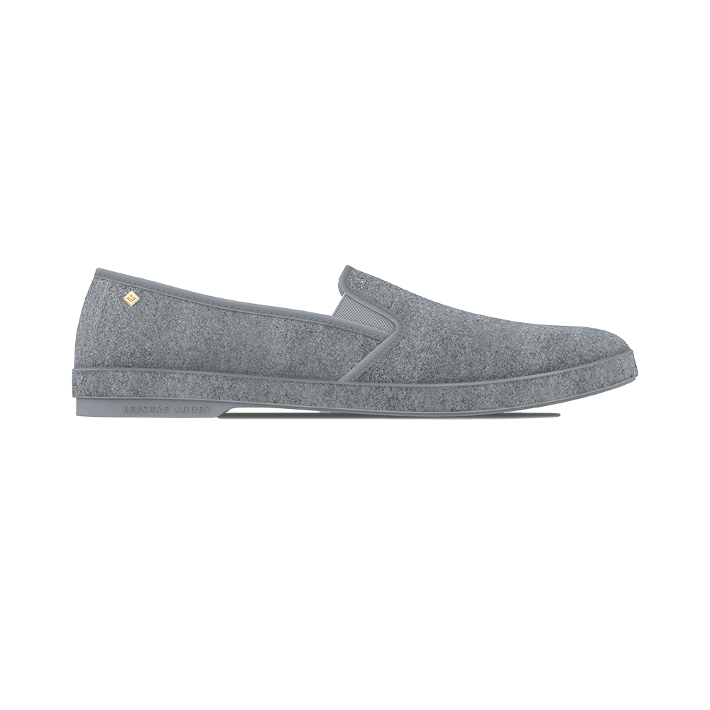 Classic Felt Mottled Grey