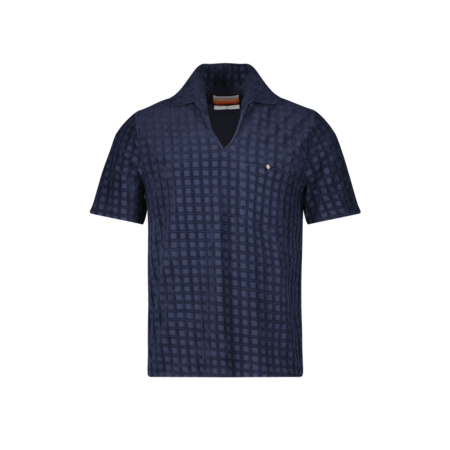 Polo en Jacquard Éponge