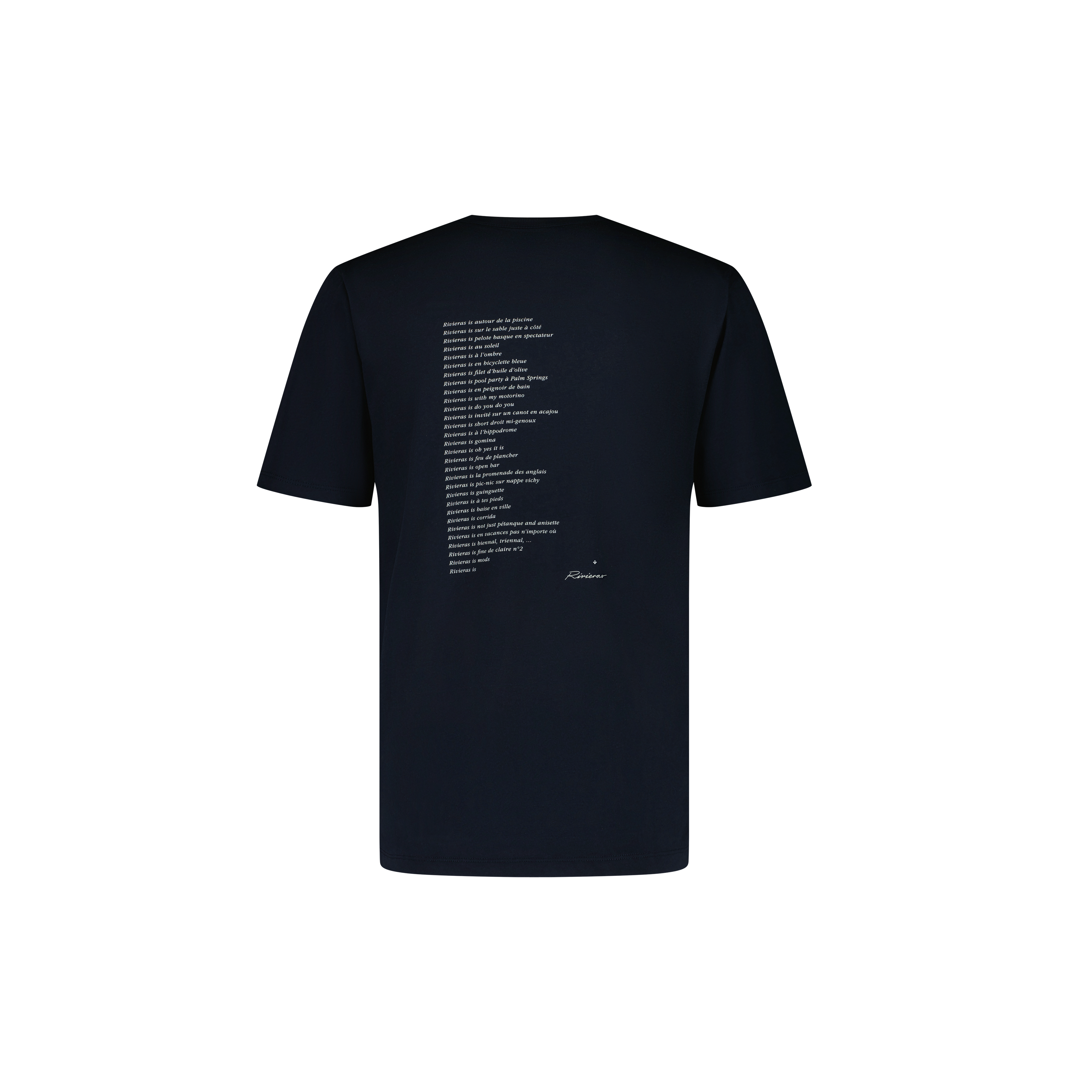 Printed Navy T-shirts (pack of 2)