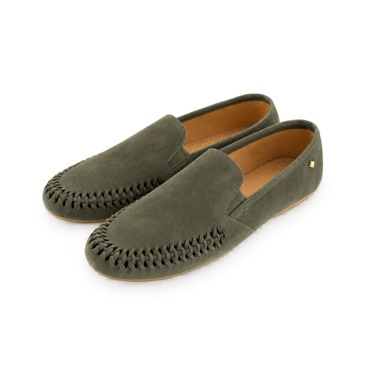 Jazz Suede Tressé Kaki
