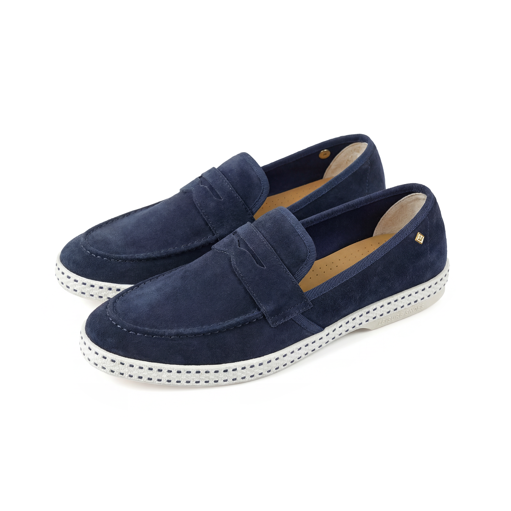 Classic Mocassin Marine