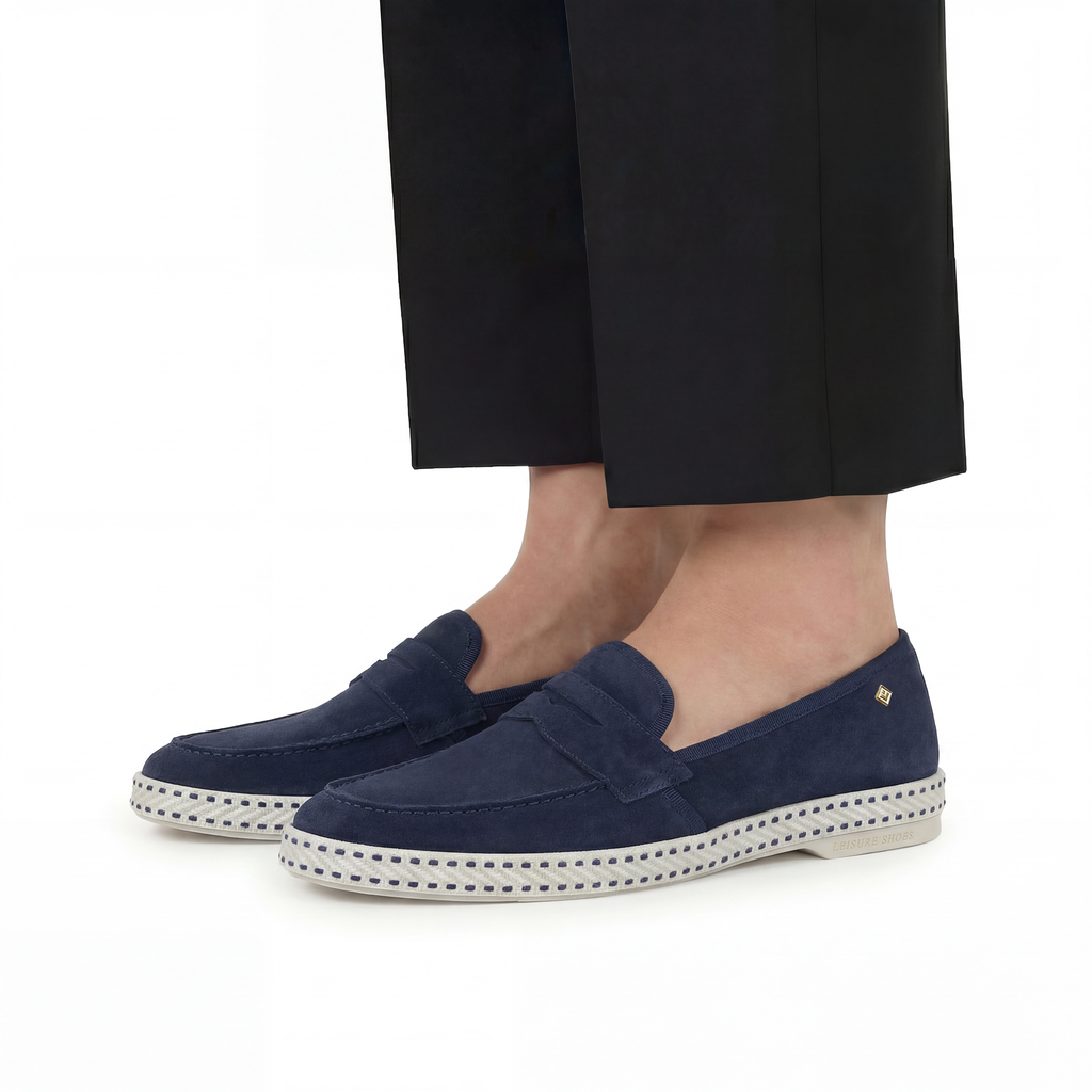 Classic Navy Loafer