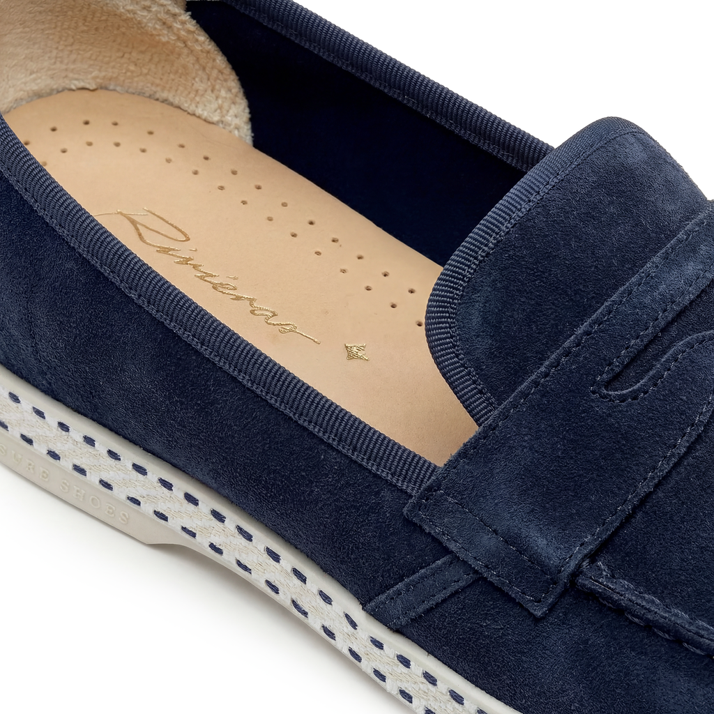 Classic Mocassin Marine