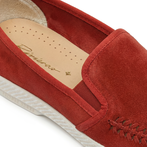 Classic Suede Tressé Rouge