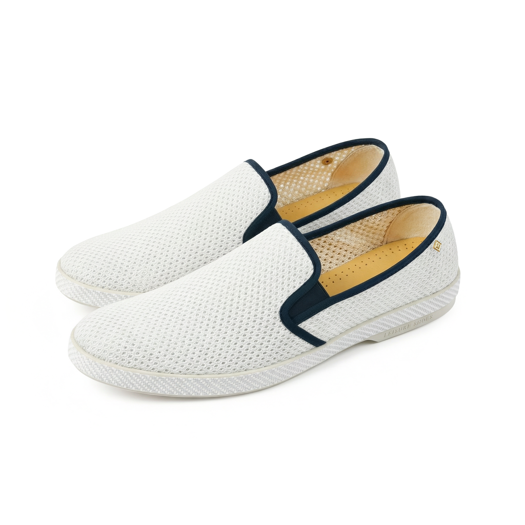 Classic Filet Blanc Biais Marine