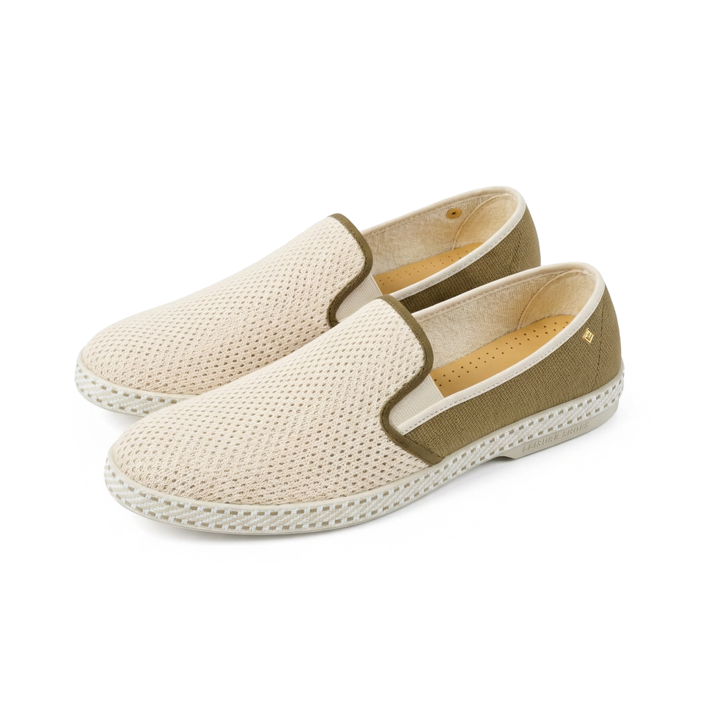 Classic Match Ecru Mesh Sand Canvas