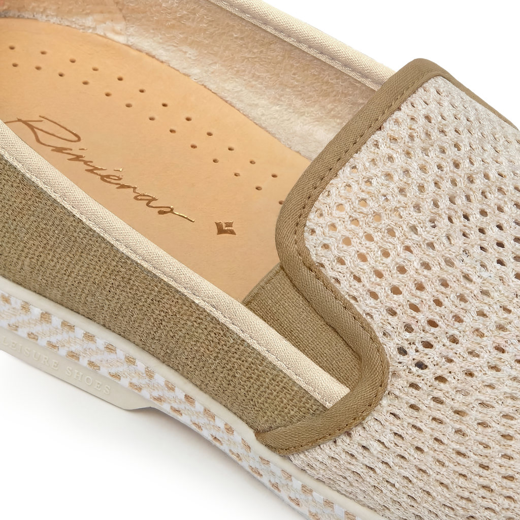 Classic Match Ecru Mesh Sand Canvas