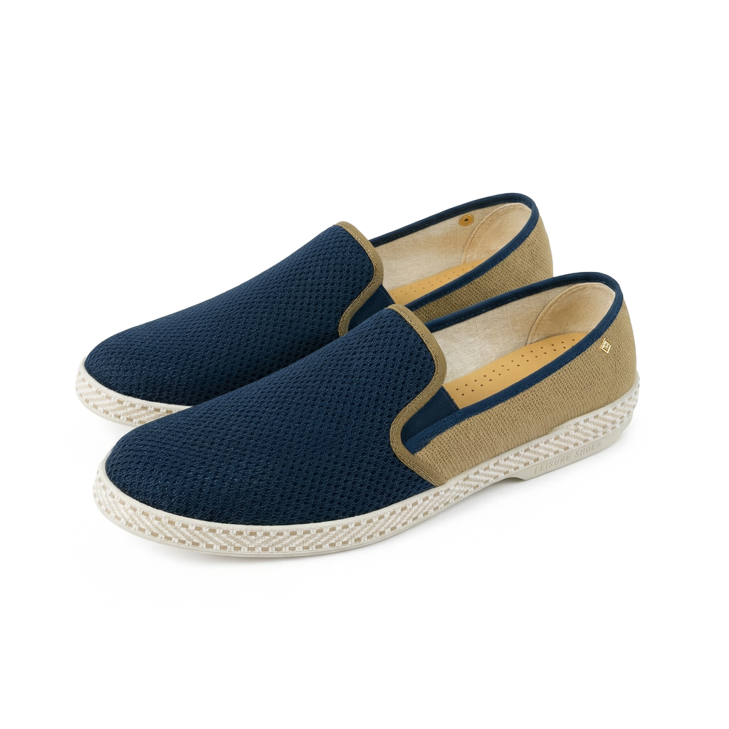 Classic Match Filet Marine Toile Sable