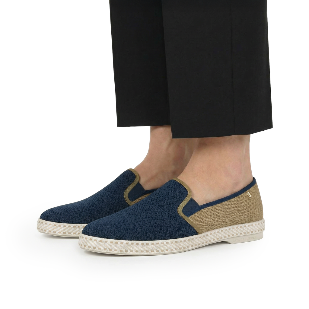 Classic Match Filet Marine Toile Sable