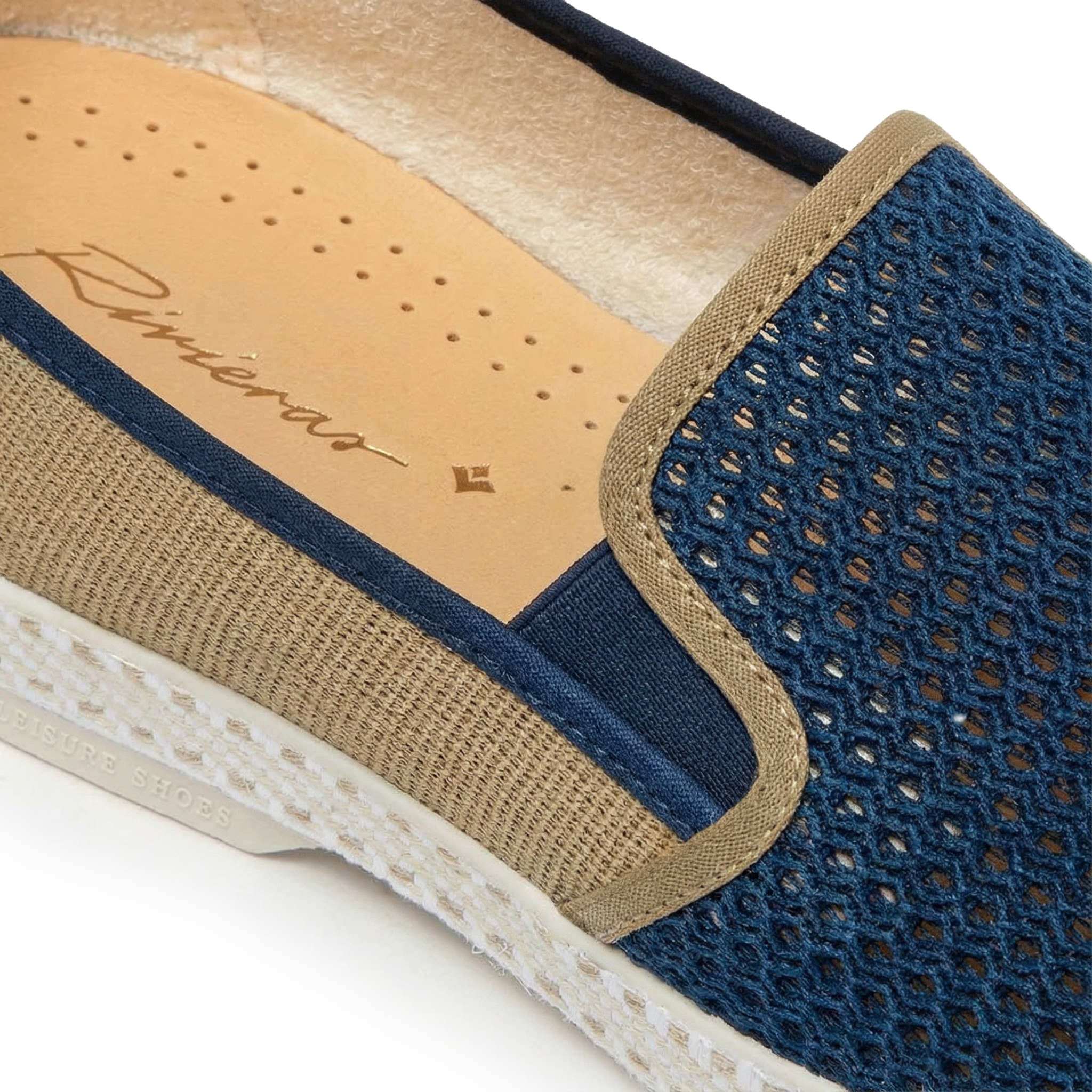 Classic Match Filet Marine Toile Sable