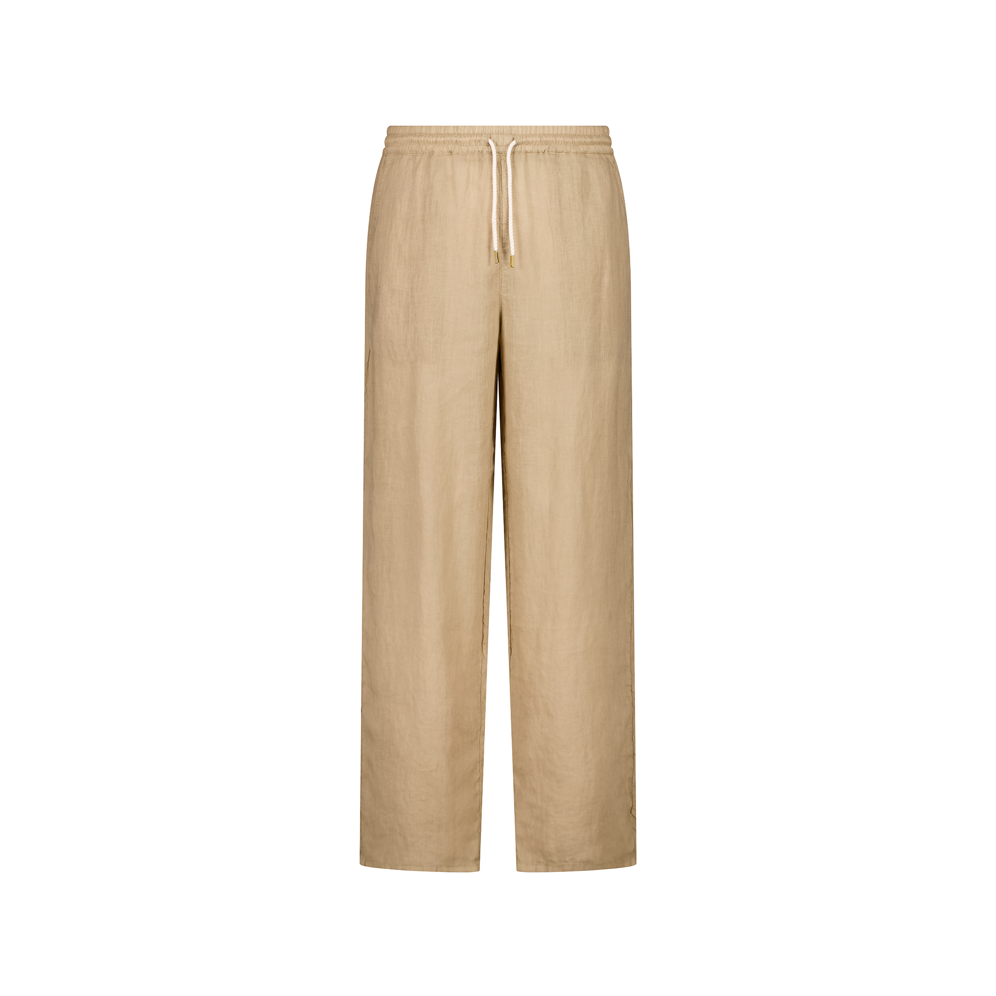 Linen Pants with Drawstring