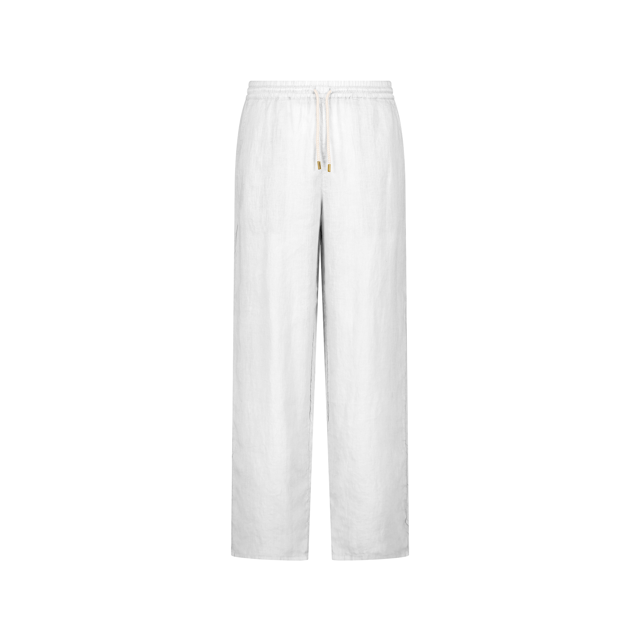 Linen Pants with Drawstring
