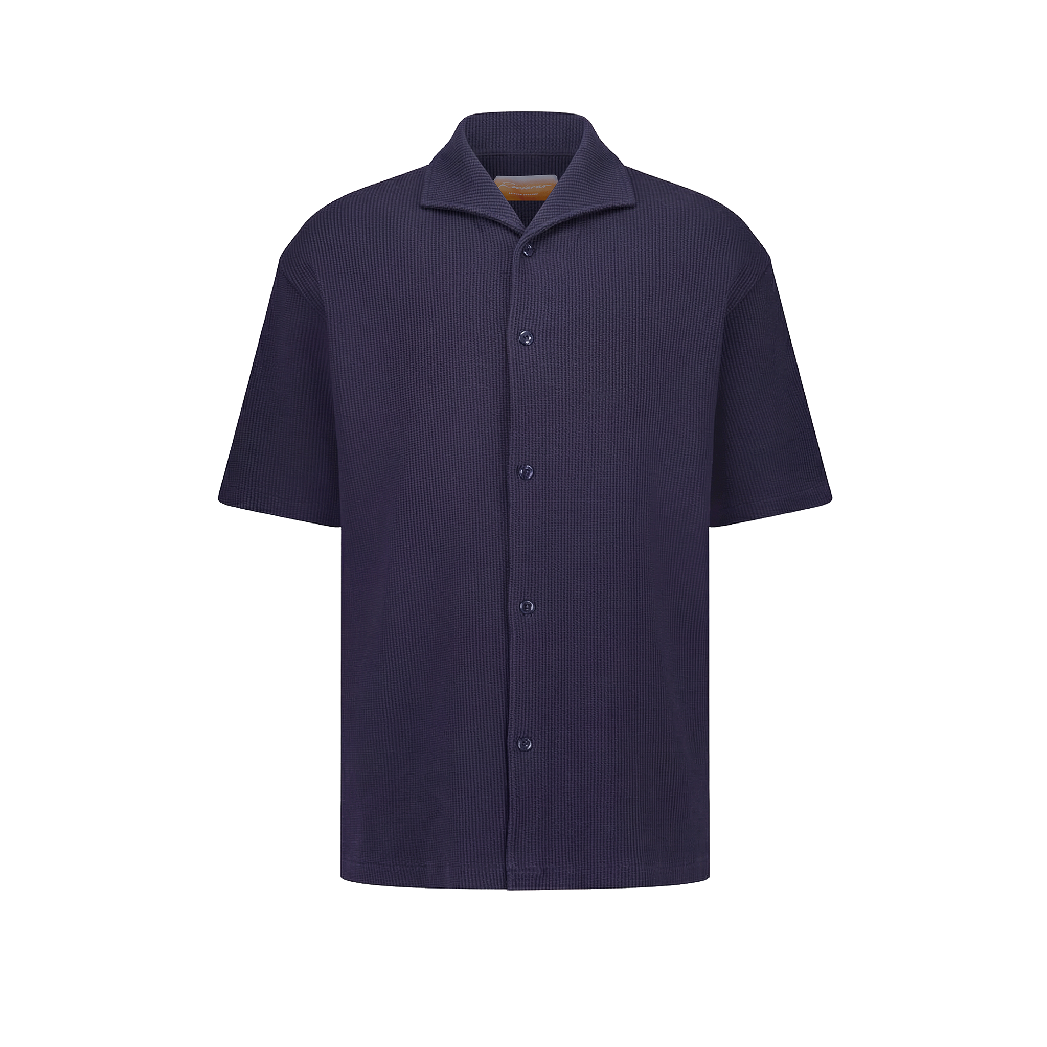 honeycomb dress shirt Black Honeycomb Shirt: Stretch Lace Gossamer Black / L