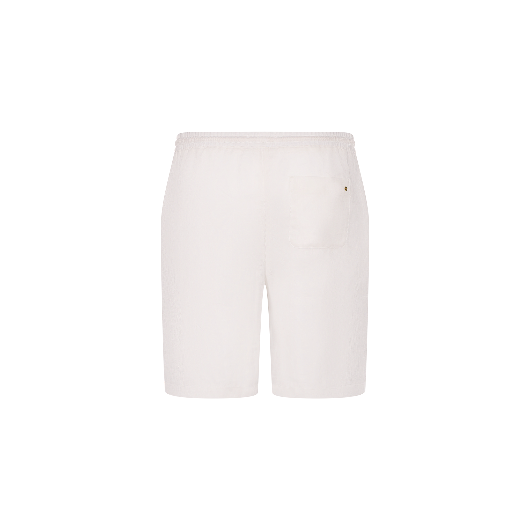 White linen shorts with Drawstring