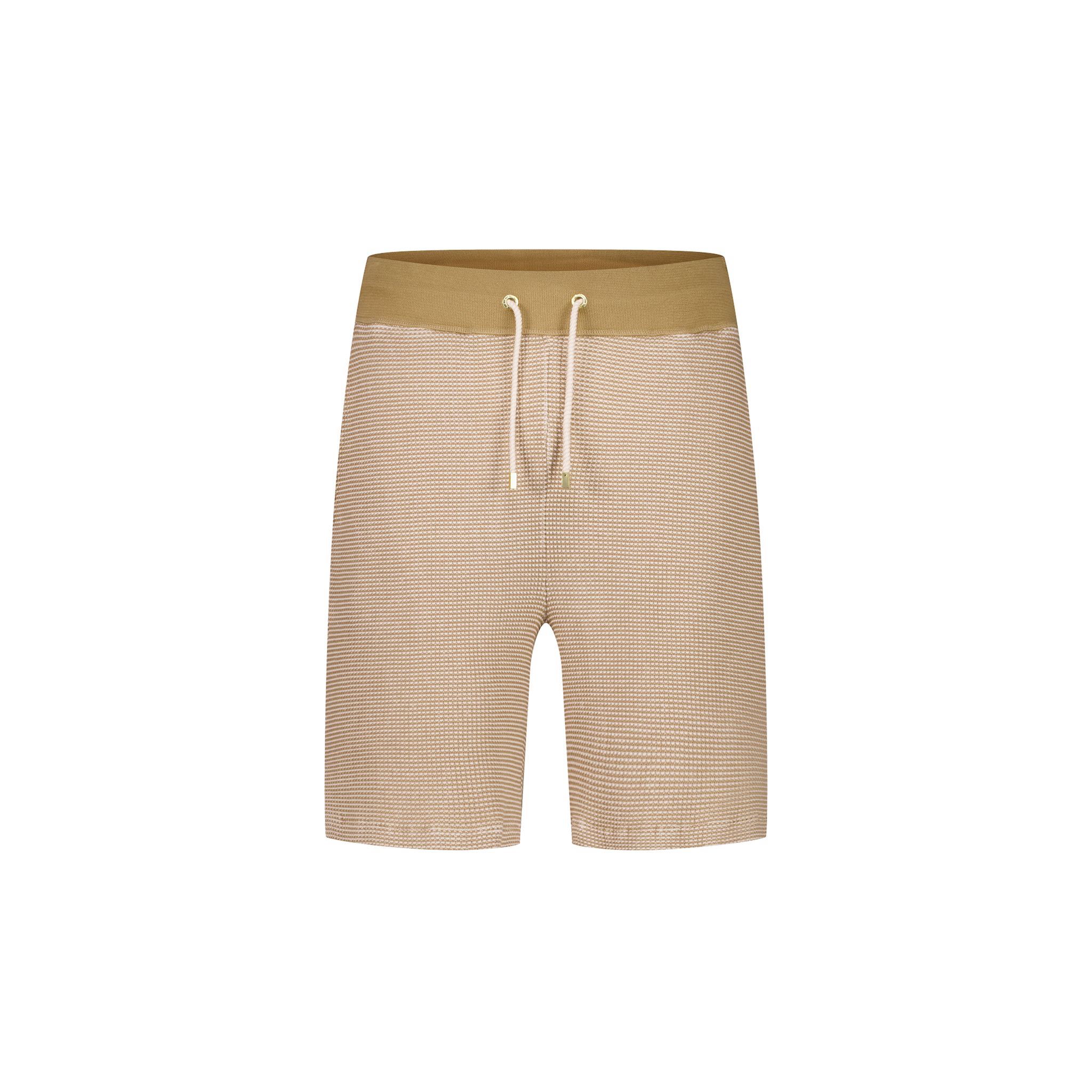 Short bicolore avec lien de serrage