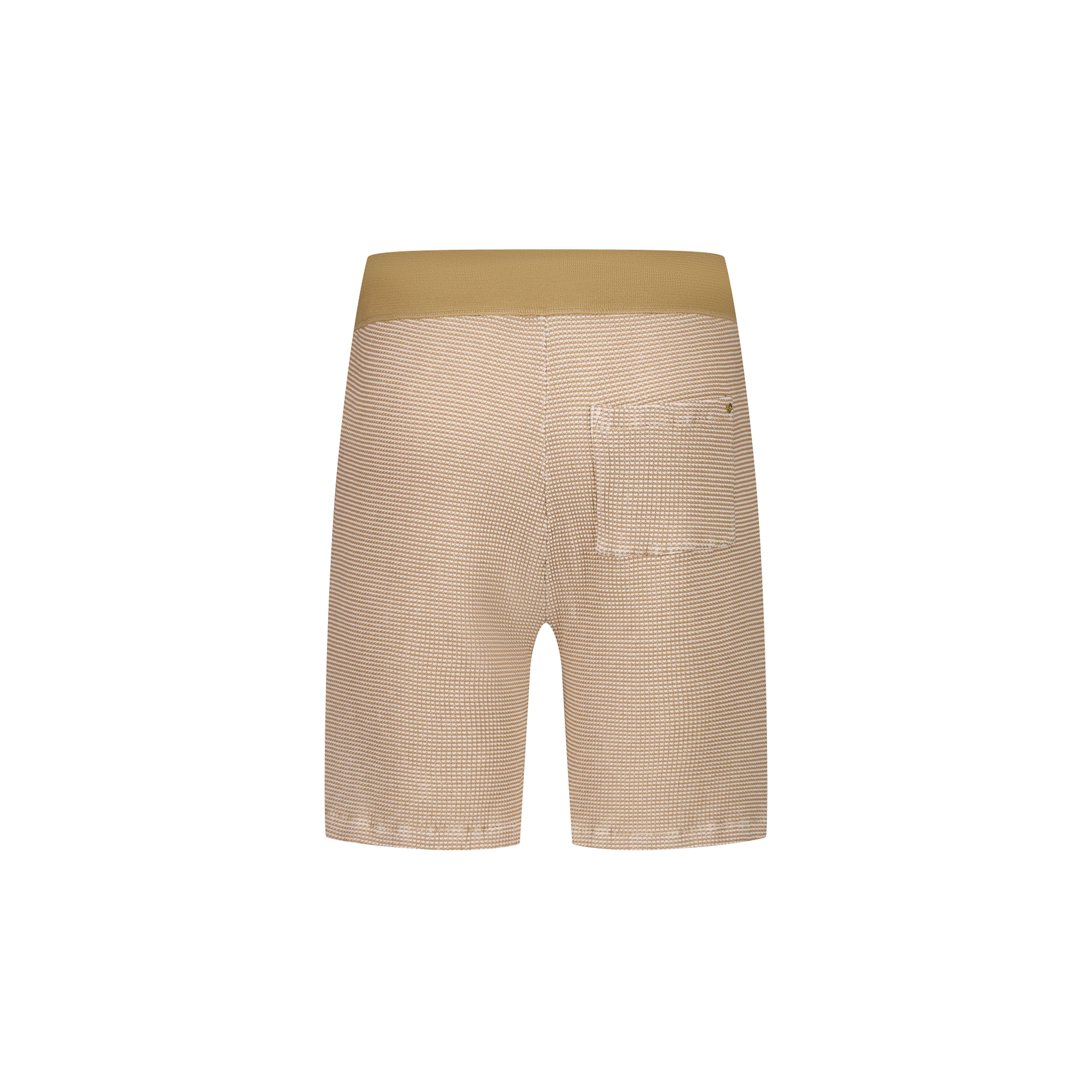 Short bicolore avec lien de serrage