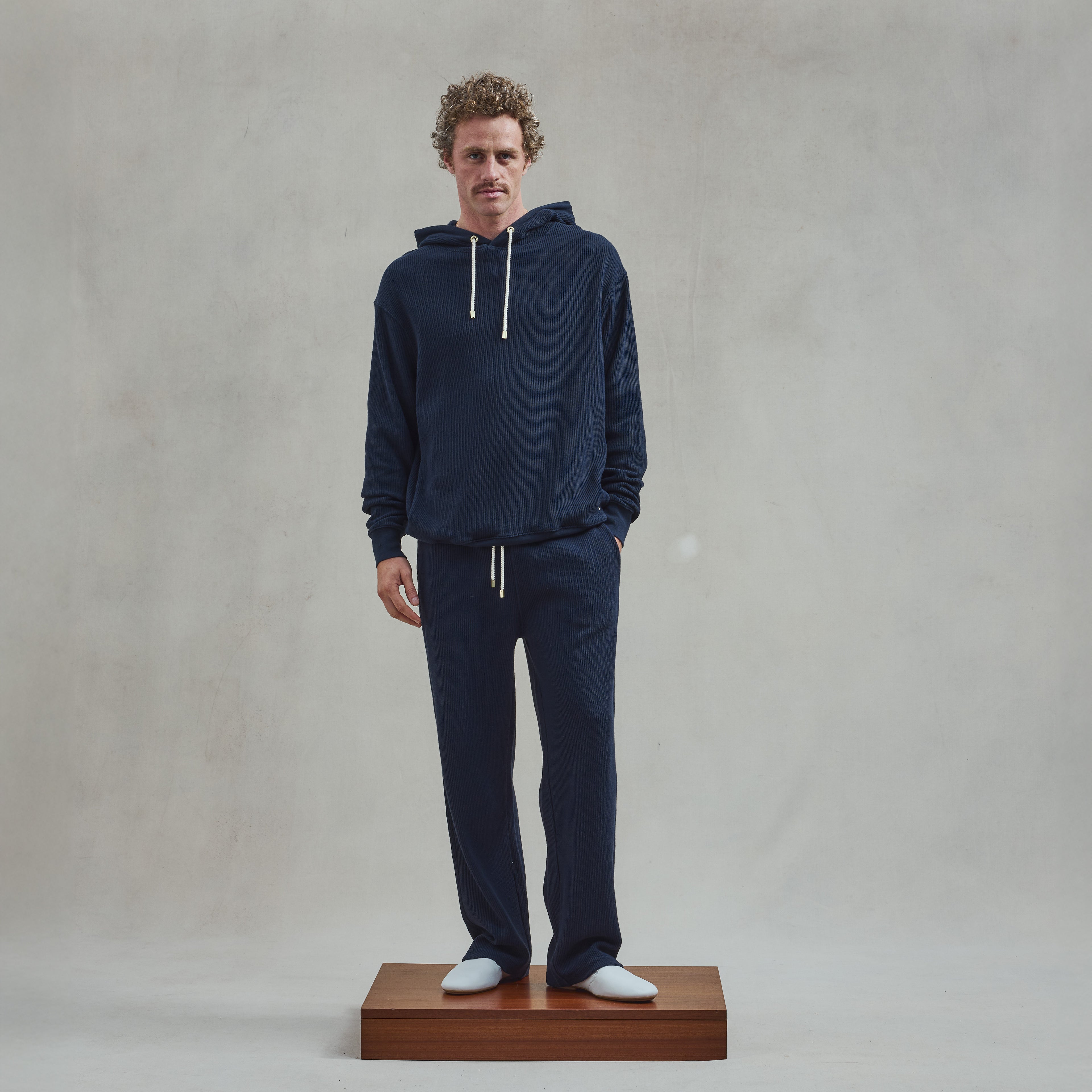 Sweatshirt à capuche en interlock