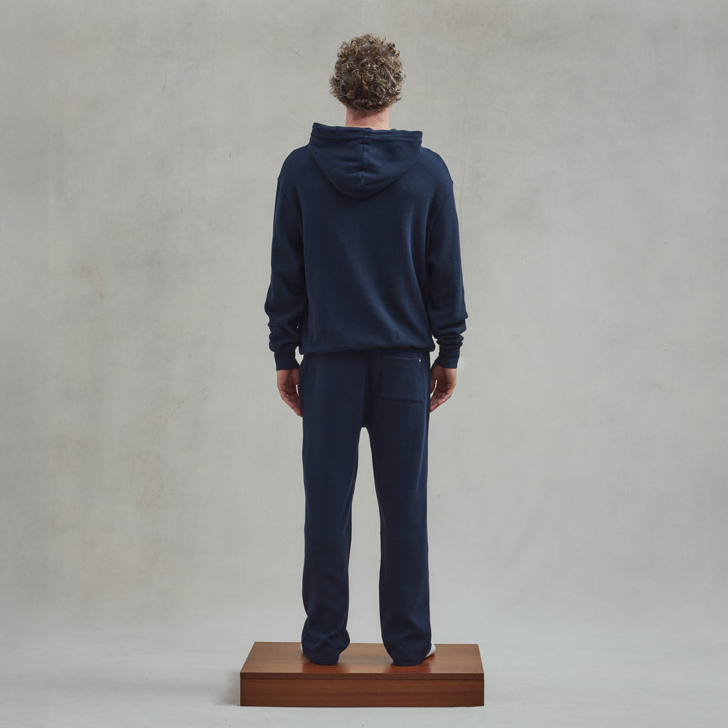 Sweatshirt à capuche en interlock