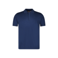Navy Knit Polo