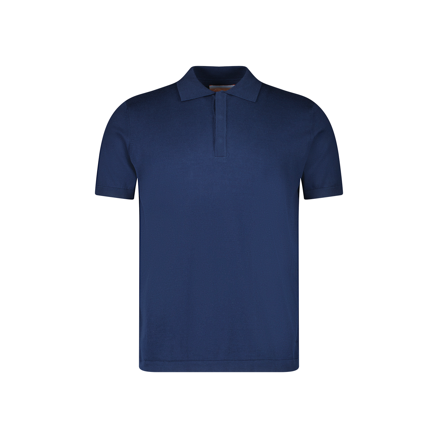Polo Classique en Maille Marine