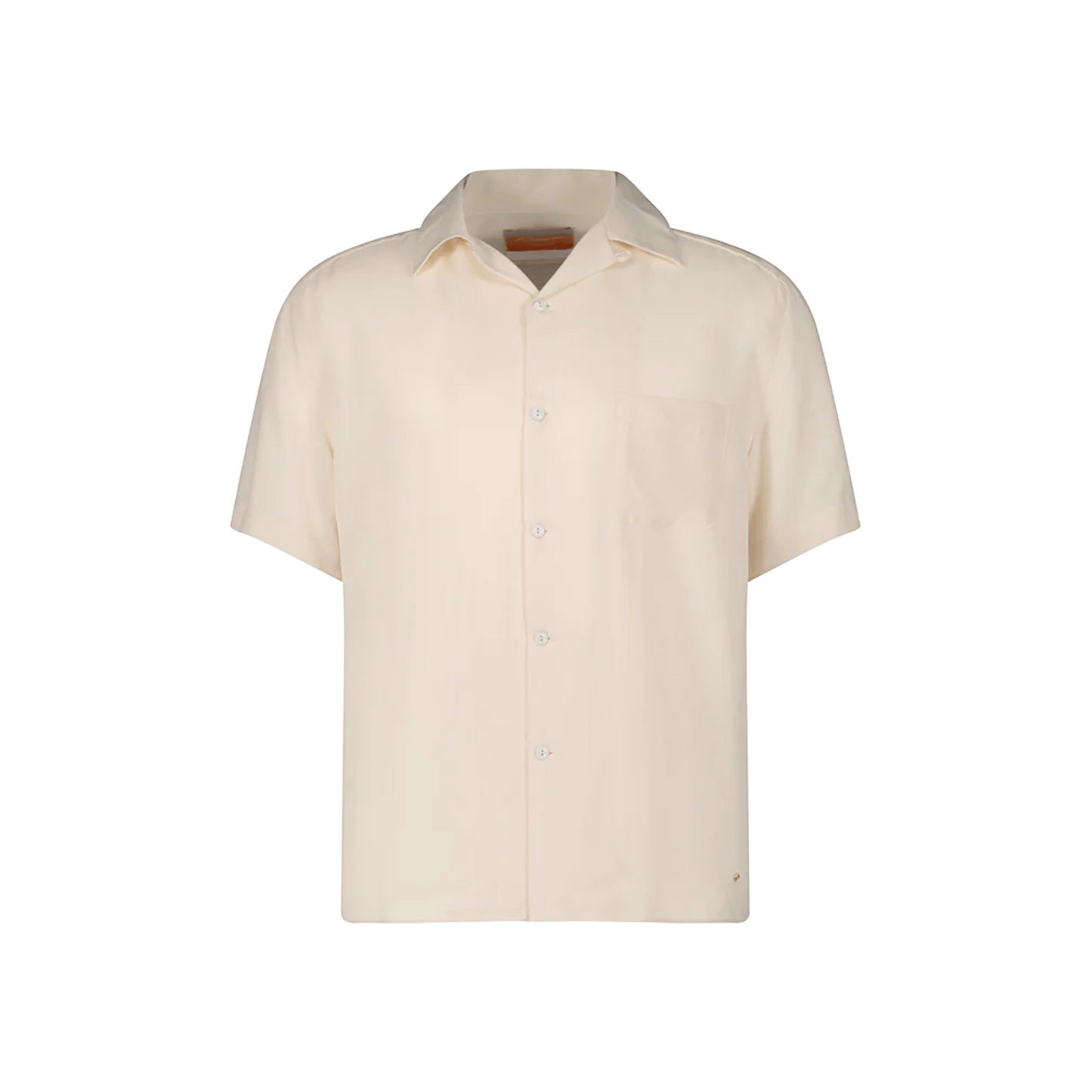 White Lightweight Viscose Shirt