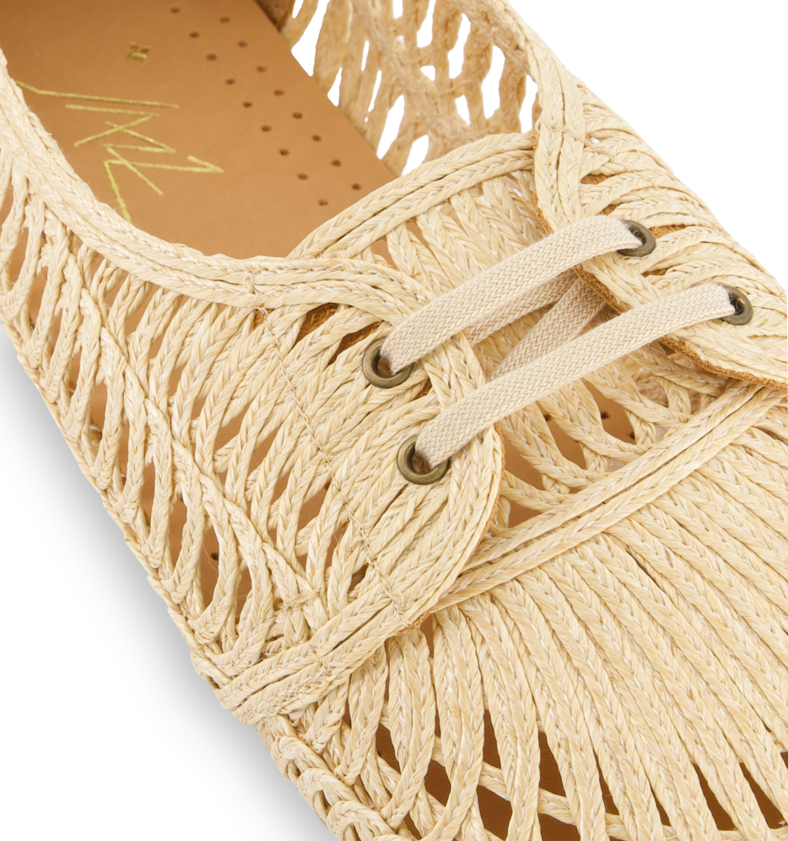 Jazz Lacets Raphia Tressé