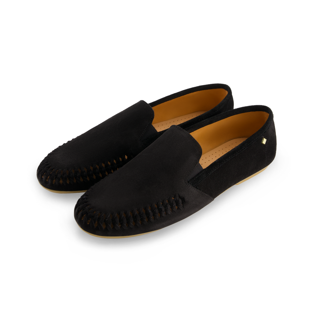 Jazz Suede Braided Black