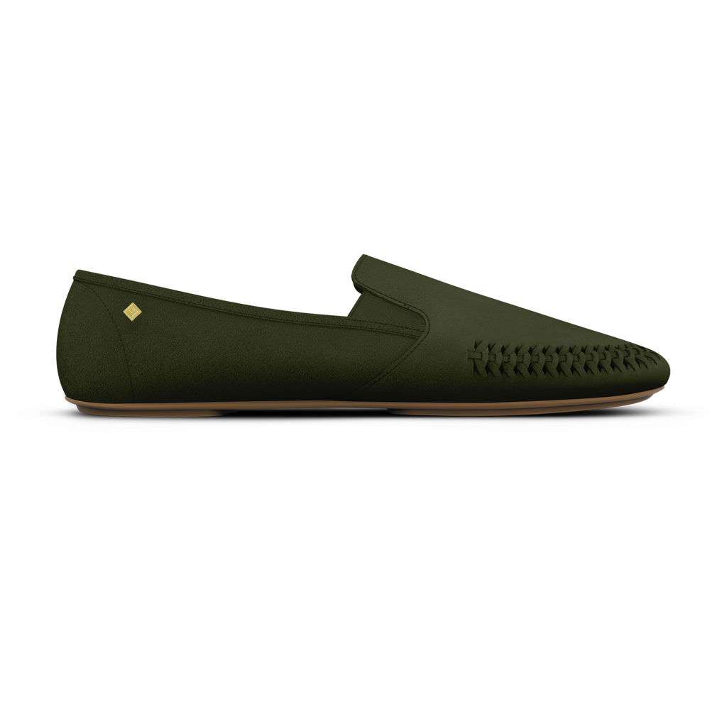 Jazz Suede Tressé Kaki