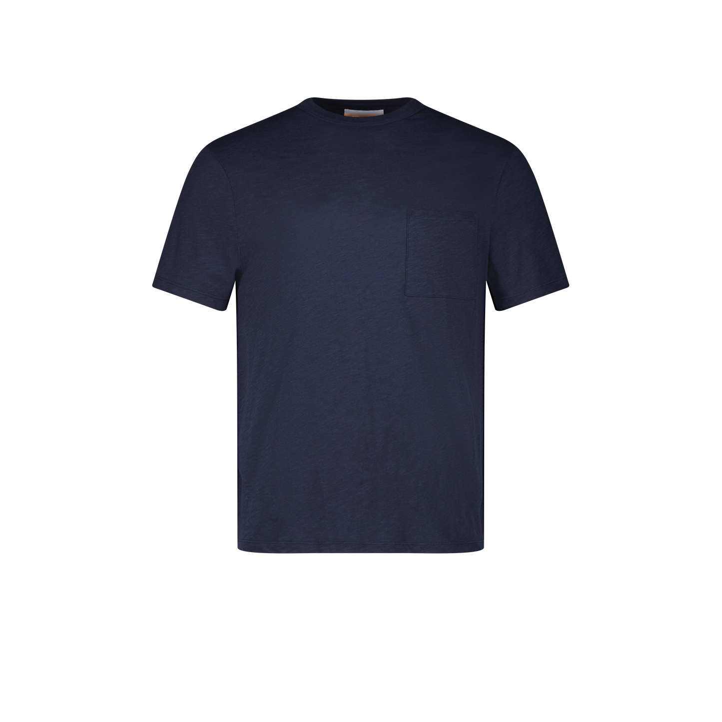 T-shirt En Jersey Slub Marine